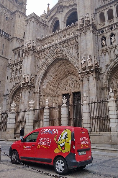 coche Grefusa Catedral de Toledo